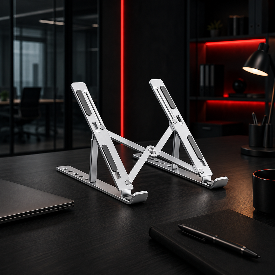 SOPORTE ERGONÓMICO DE ALUMINIO PARA LAPTOP